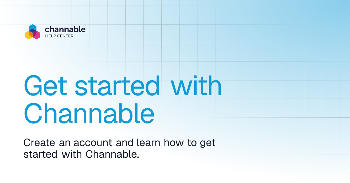 Get started with Channable | Get started | Channable