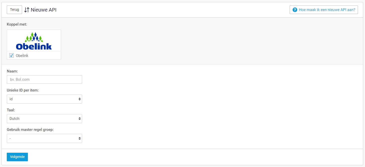 Obelink opzetten API.png