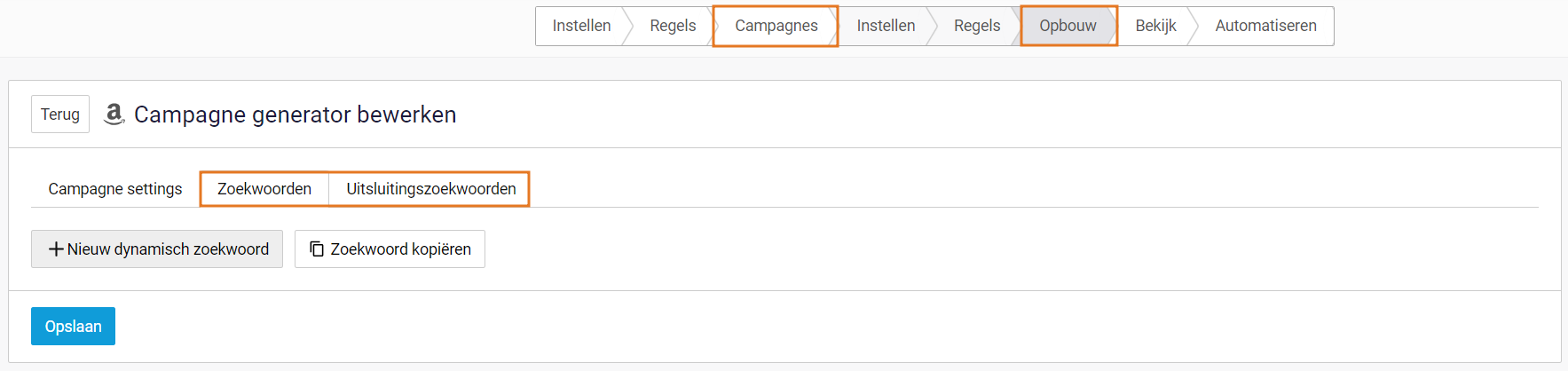 Zoekwoorden targeting - (Uitsluitings)zoekwoorden.png