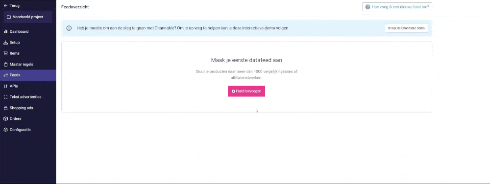 Feed toevoegen - Channable (1).gif
