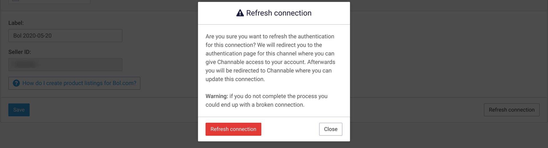 Bol.com: Retrieving canceled orders and getting email notifications –  Channable