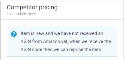 Amazon Repricer Not Received Asin Troubleshooter Channable