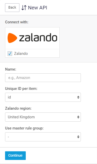 Setting up a Zalando API Process for existing sellers Channable