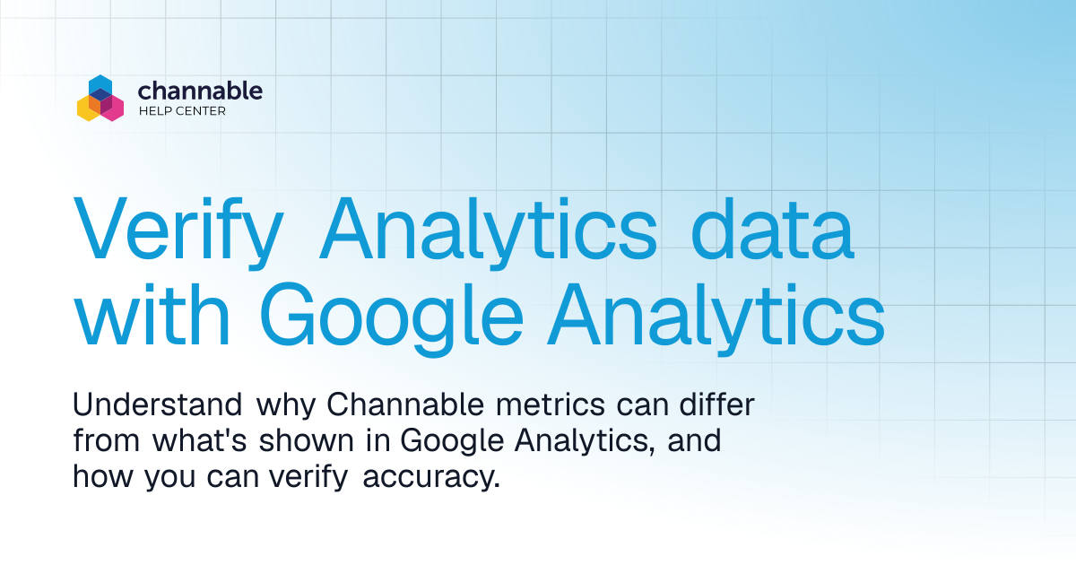 Why doesn't the data I see in Channable match my data in Google ...